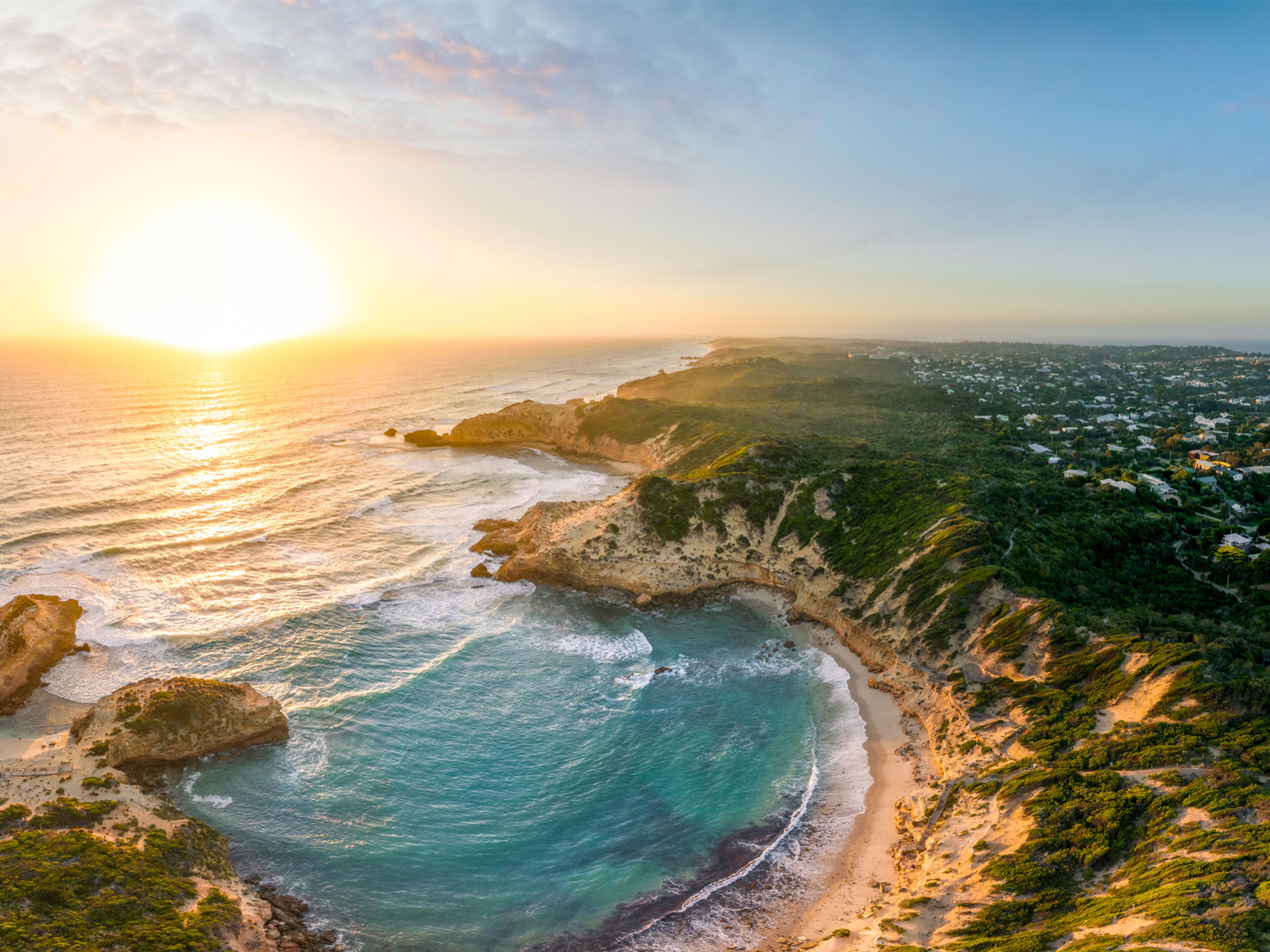 The morning ritual of the ocean pool