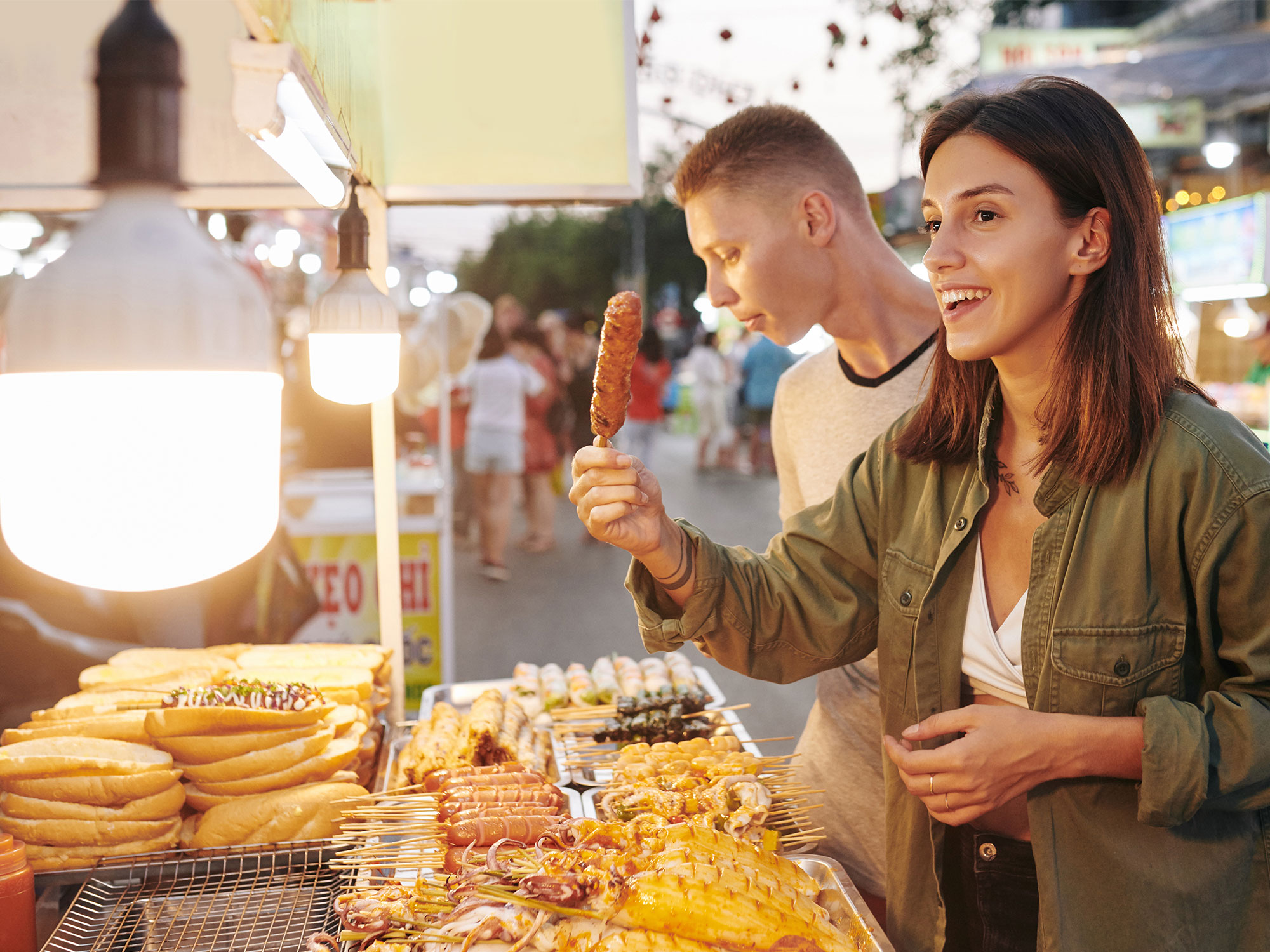 The evolution of local night markets and community street food